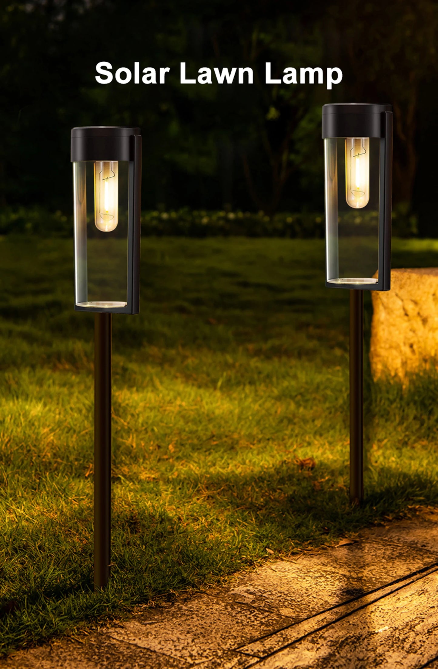 LED Solar Outdoor Pathway Lights