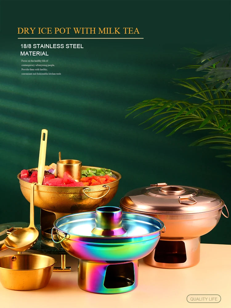 Stainless Steel Cold/Hot Portable Picnic Cooker