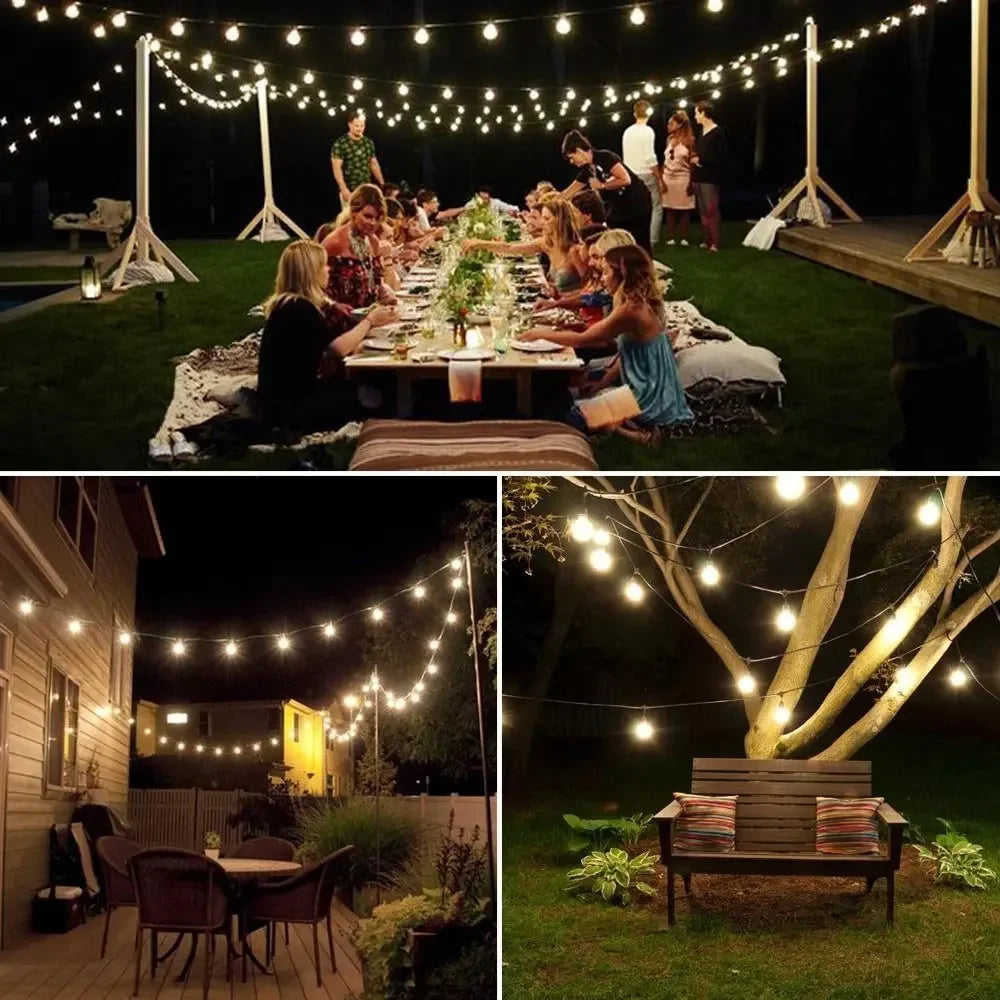 Solar LED String Lights