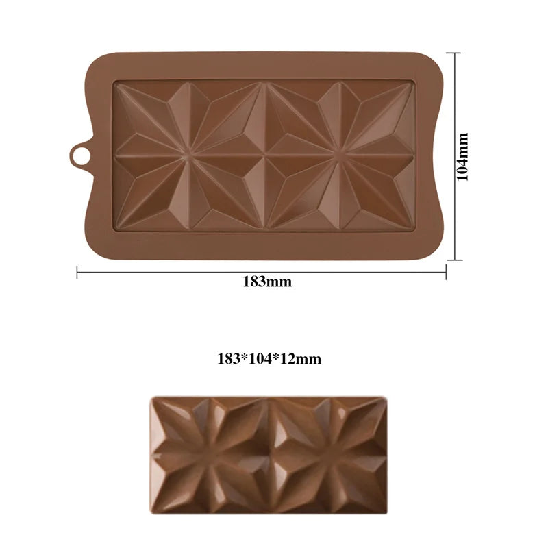 29 Irregular Chocolate Baking Molds