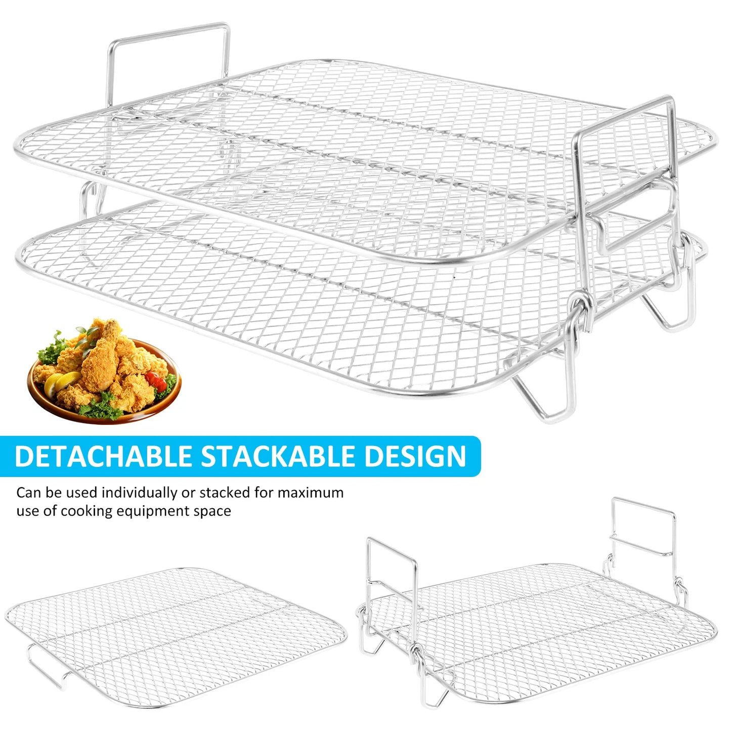 Air Fryer Stainless Steel Racks