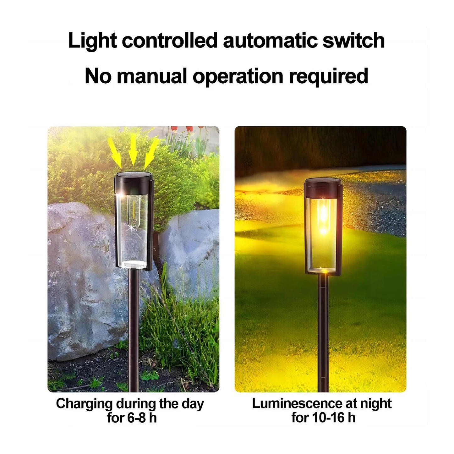 LED Solar Outdoor Pathway Lights