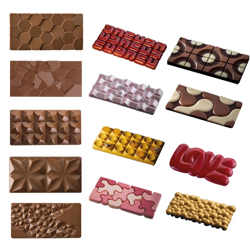 29 Irregular Chocolate Baking Molds