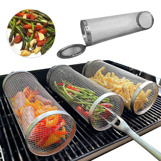 Cylinder Grill Basket