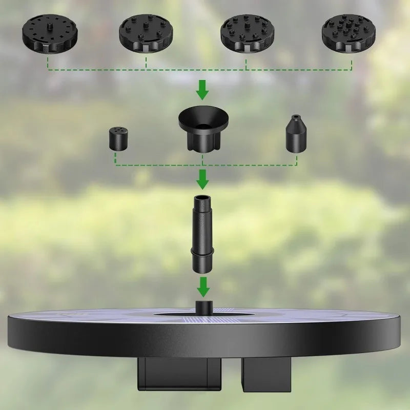 Outdoor Solar Fountain