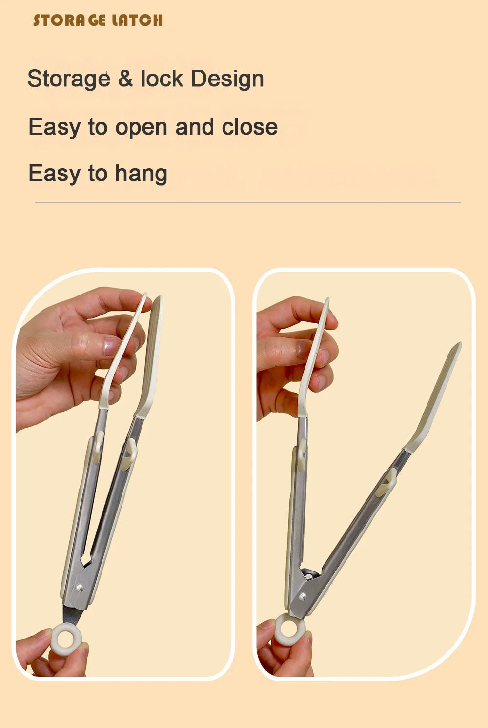 Stainless Steel Food Tongs