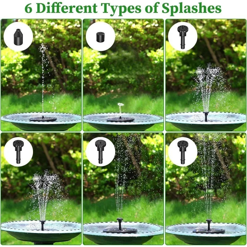 Outdoor Solar Fountain