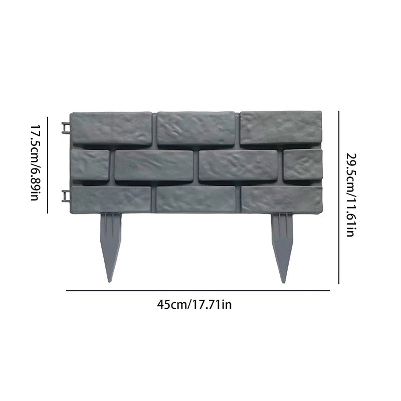 Garden Stone Fence Panels