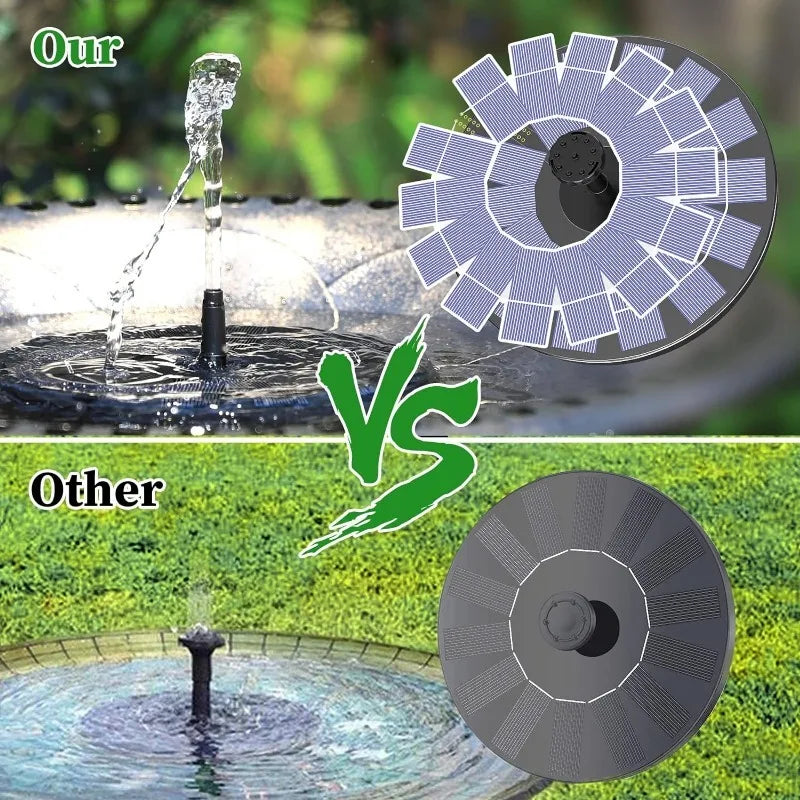 Outdoor Solar Fountain