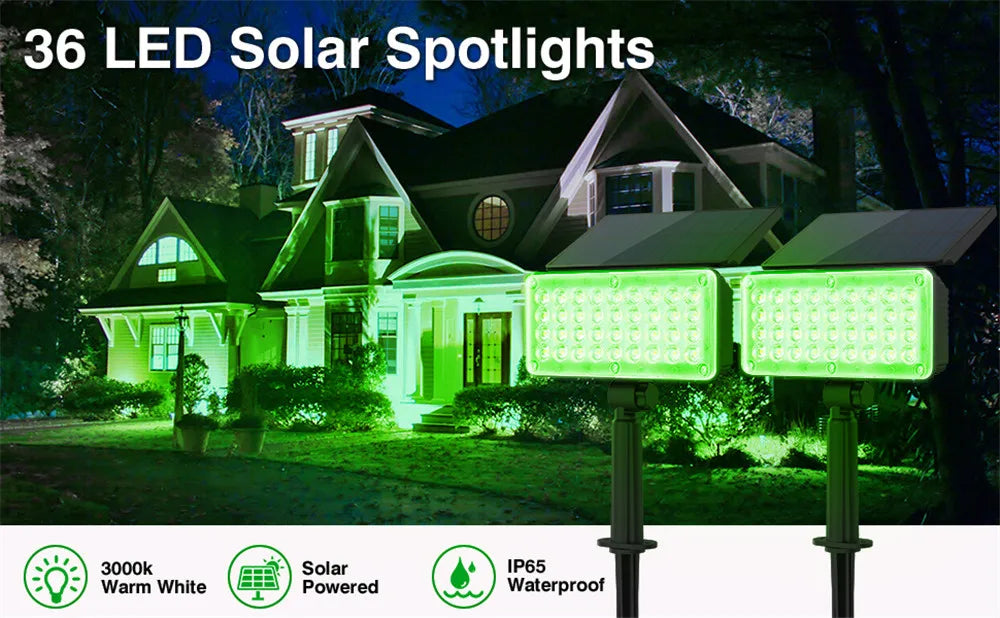 1/2Pc Solar Outdoor Light Led Landscape