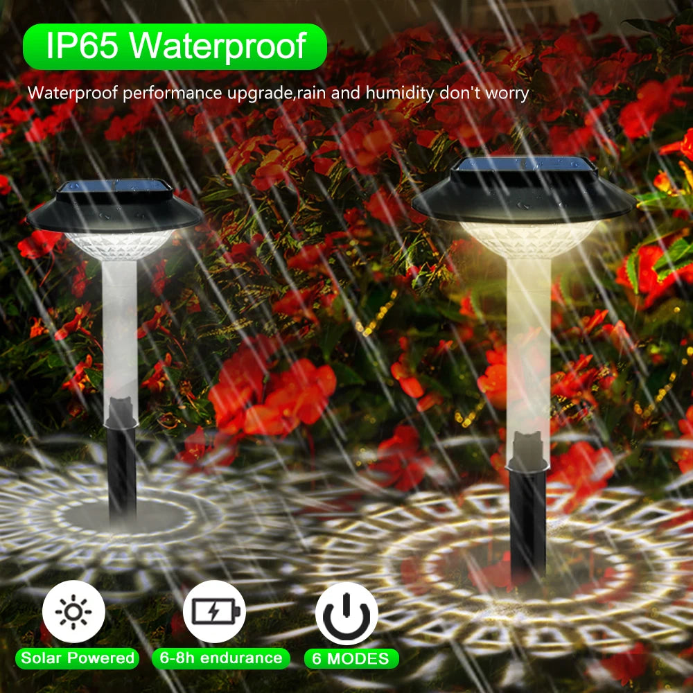 LED Solar Outdoor Pathway Lights