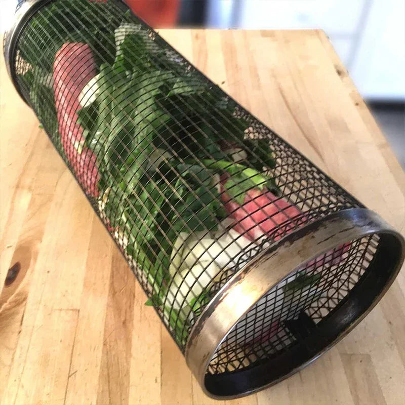 Cylinder Grill Basket