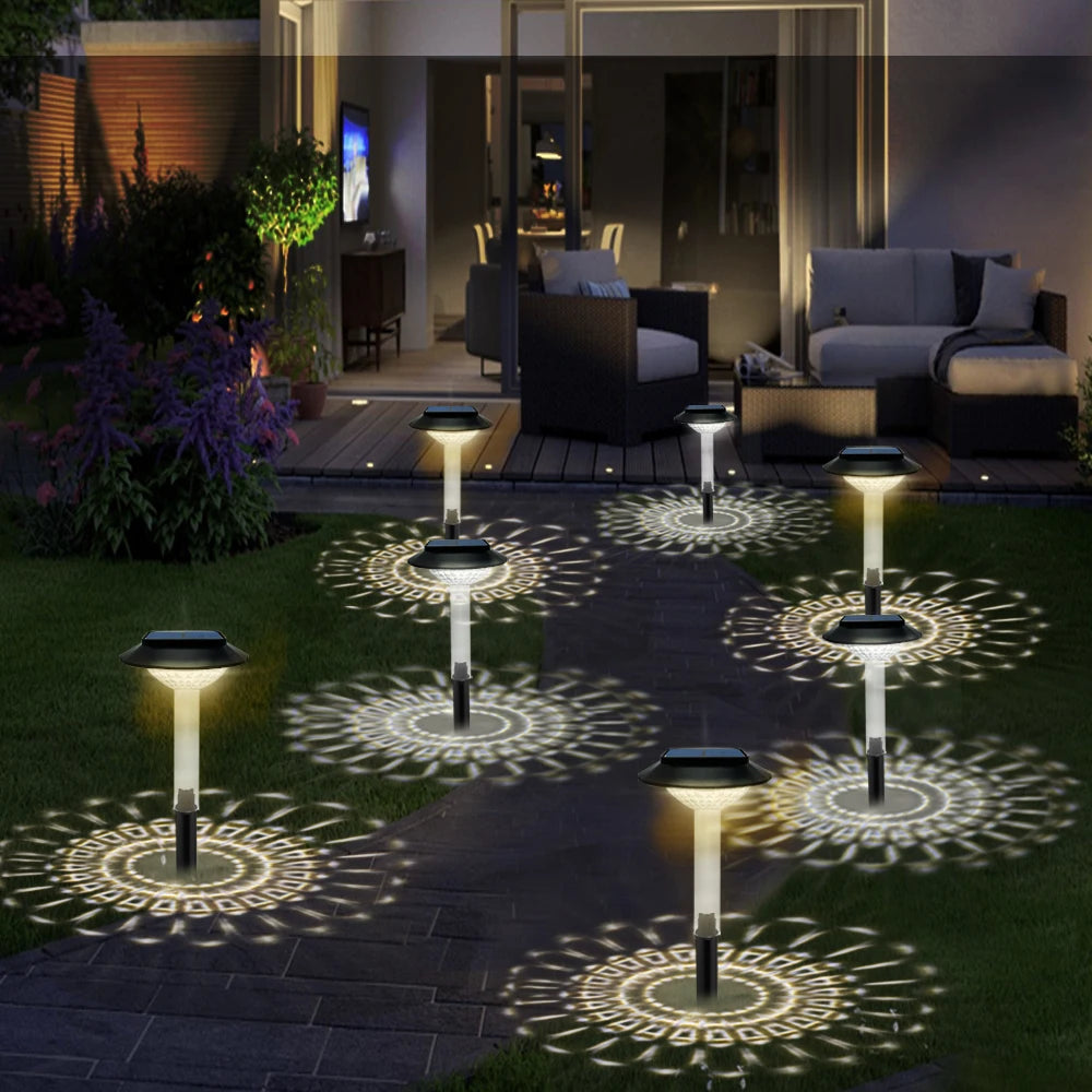 LED Solar Outdoor Pathway Lights