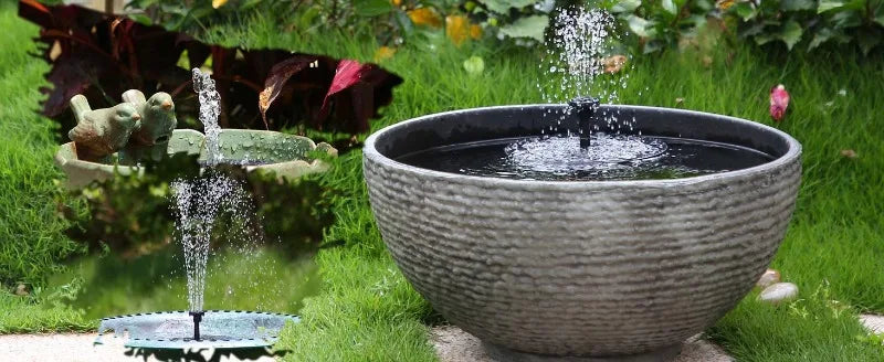 Outdoor Solar Fountain