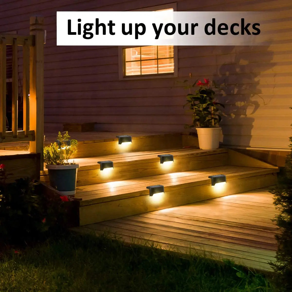 4/8/12/16pcs Solar LED Outdoor Lights