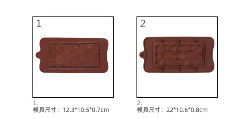 29 Irregular Chocolate Baking Molds