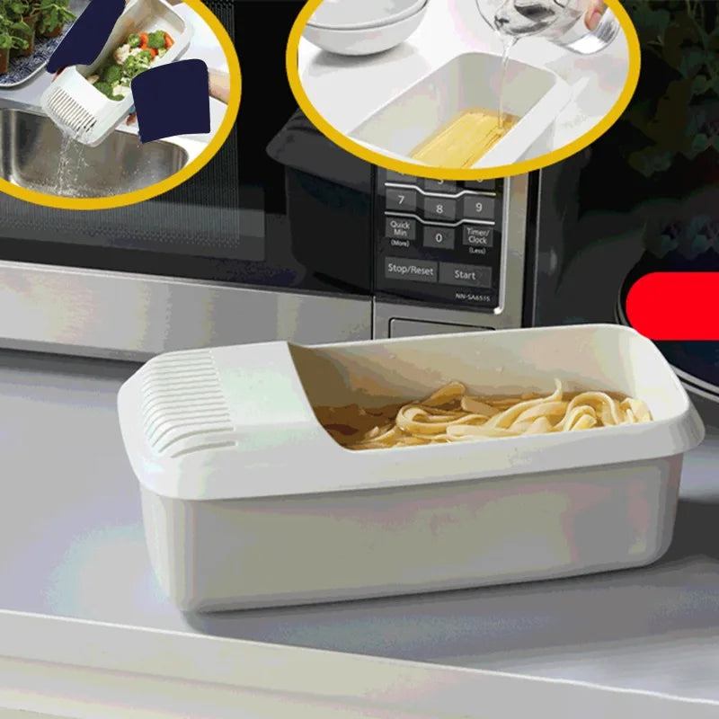 Microwave Cooker For Noodles, Spaghetti and Vegetables